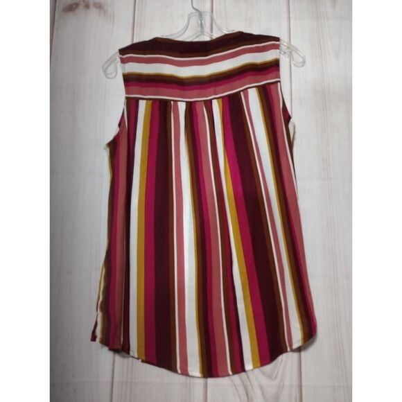 2 For‎ 30 Apt 9 Blouse Ladies Small Sleeveless Office - Picture 2 of 6